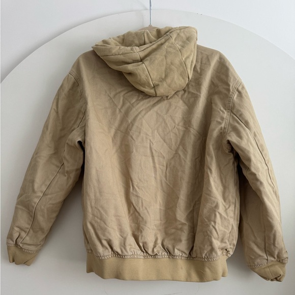 Pull&Bear Khaki Hooded Jacket - Picture 6 of 8